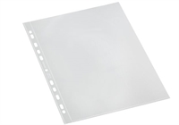 Bantex plastlommer A4 med topåbning 0,11mm glasklar - 100 stk